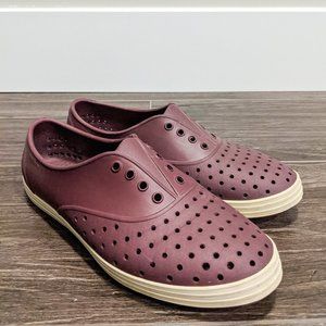 Native Shoes Jericho Maroon Slip ons Womens Size 7